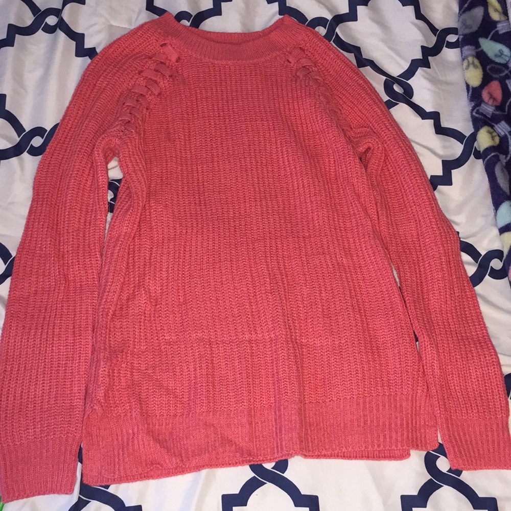 Pink sweater
